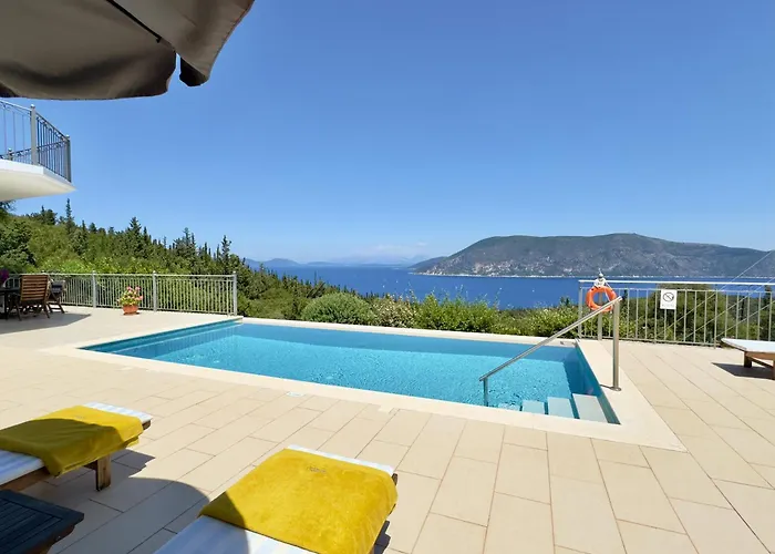 ヴィラ Vassilis Fiscardo Kefalonia *